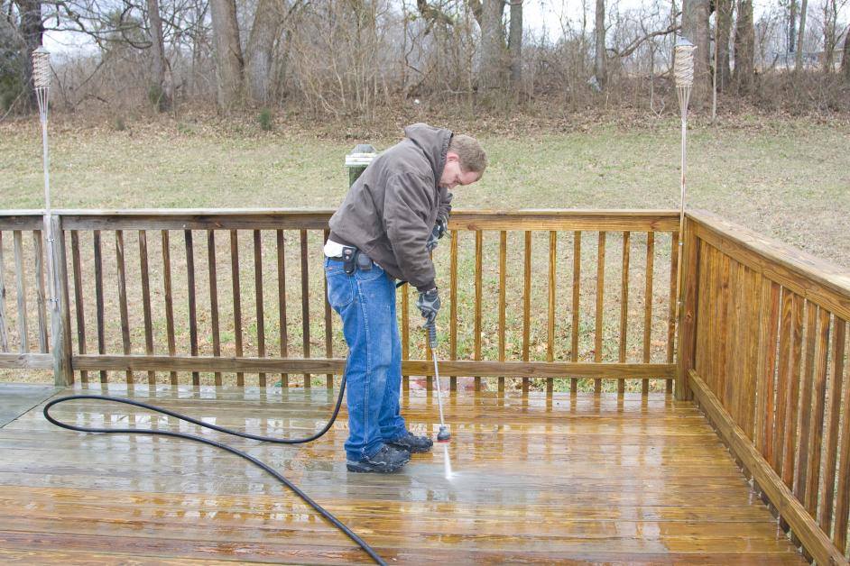 Deck Cleaning